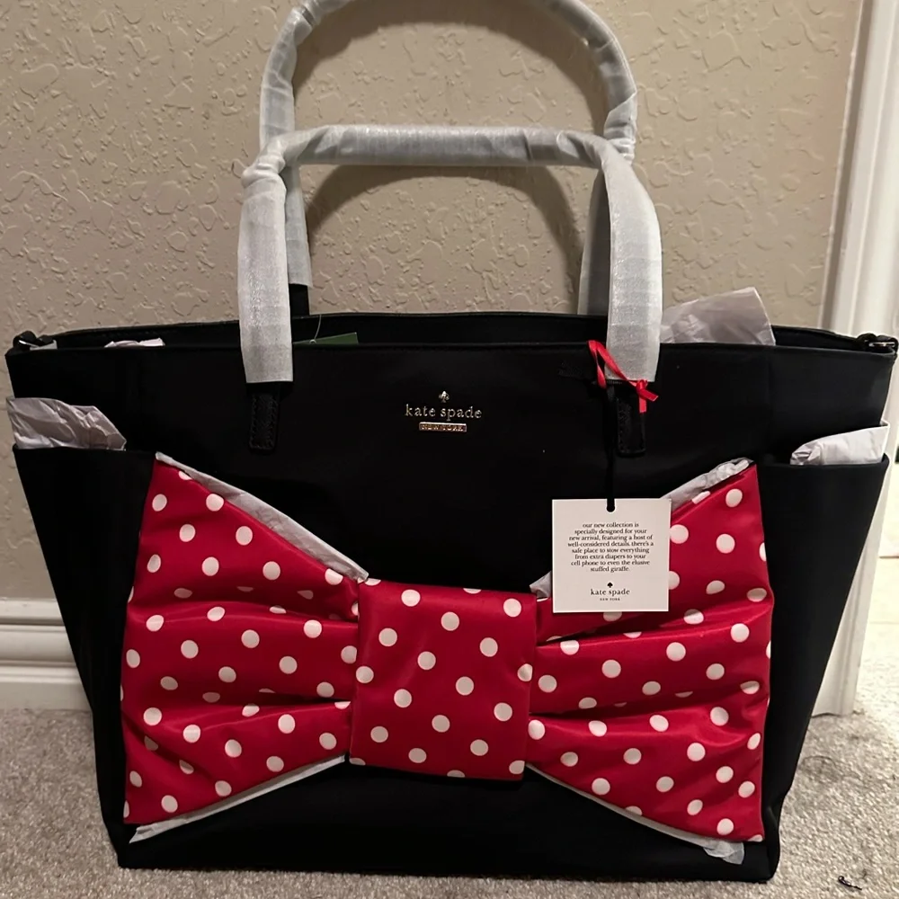 [NWT] Kate Spade Minnie Mouse Diaperbag